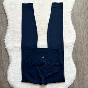 Lululemon Align High Rise 28 inch Navy Leggings